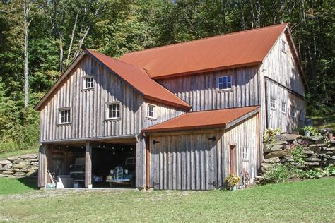 reclaimed corrugated metal roof